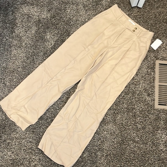 Reiss Hollie Wide Leg Linen Trousers, NWT - Picture 6 of 13